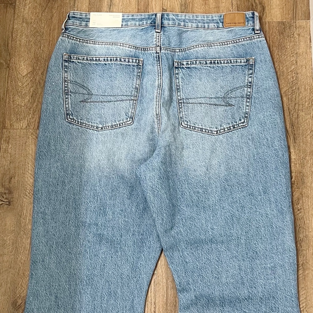 American Eagle Outfitters Blue Flare Wide Leg Jeans - Picture 8 of 12